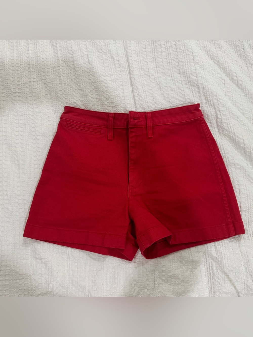 Madewell Red Shorts Size 26
